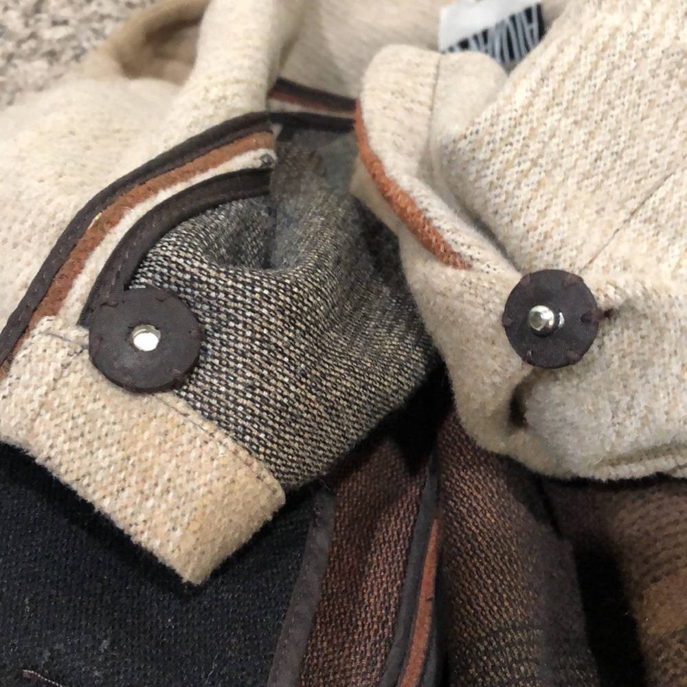 Modcloth Earthy Tones Hooded Cape - Picture 6 of 11